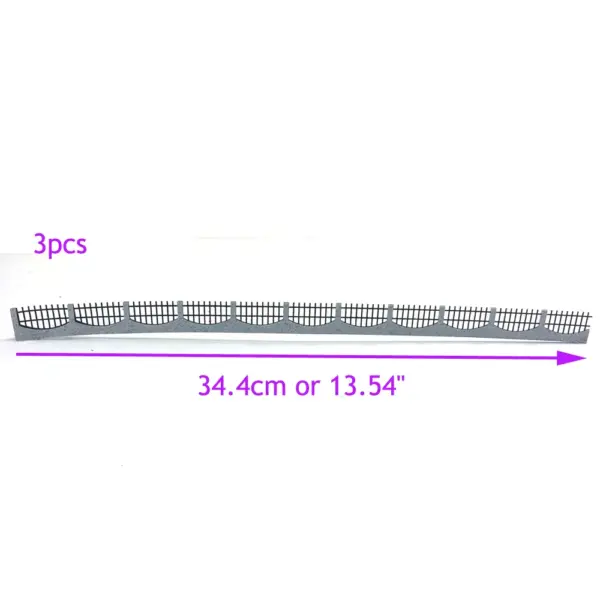 3PCS 34.5cm OO HO Scale Model Fences - Image 4