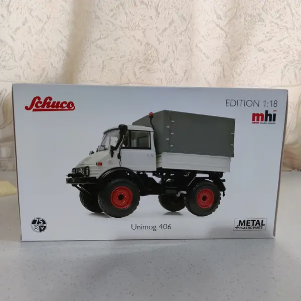 Benz Unimog 406 Diecast 1:18 Model Car - Image 6