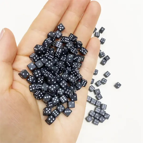 100 Mini 5mm Acrylic D6 Dice Set - Image 17