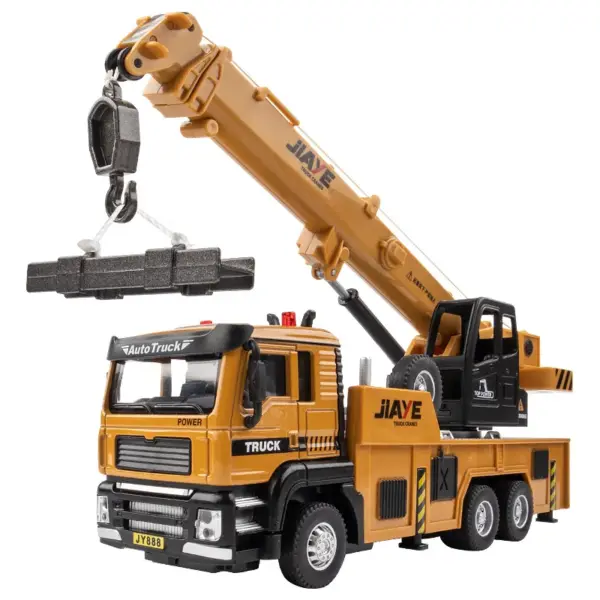 1/50 Scale Yellow Crane Engineering Diecast Model - Image 7