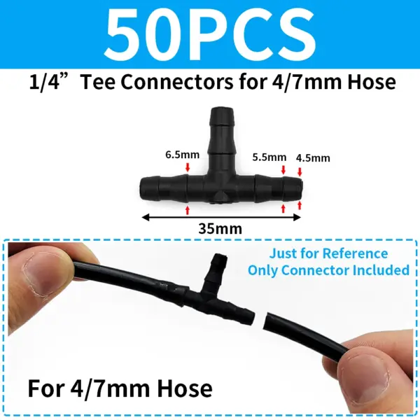 50PCS Bend Arrow Dripper Irrigation Kit - Image 22