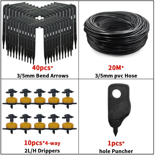 Drip Irrigation Kit for Bonsai Garden 10/20 Set - Image 14
