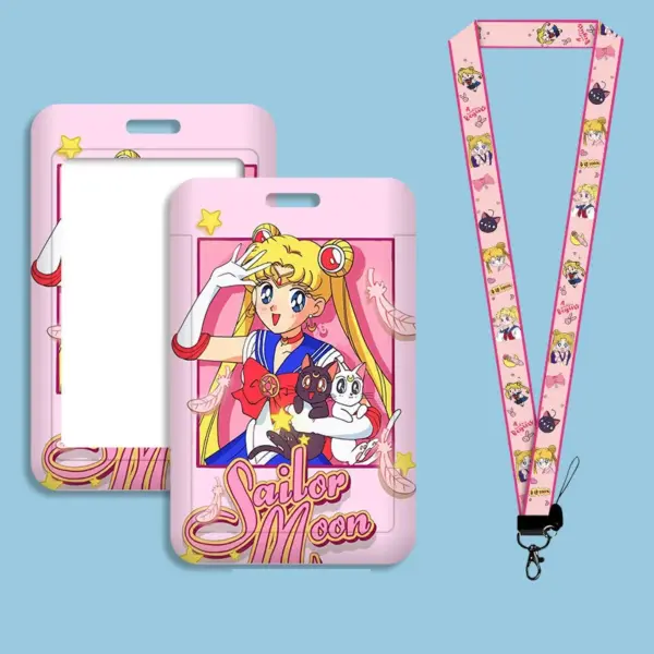 Sailor Moon Cute Key Lanyard Keychain - Image 3
