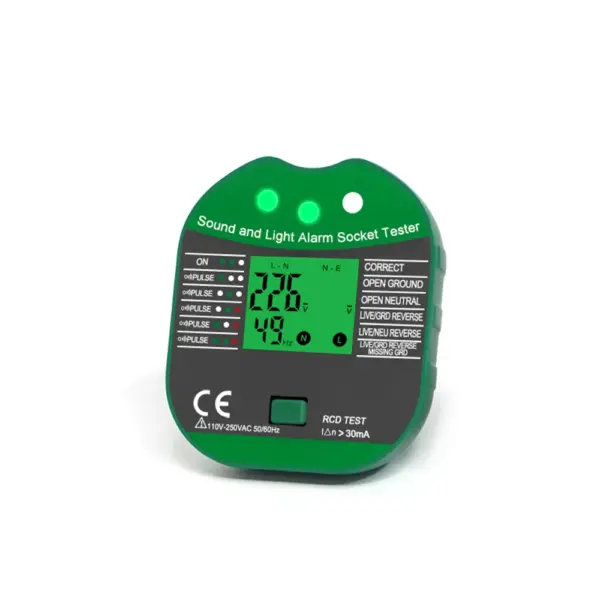 LEFAVOR LF6860 Voltage Socket Tester RCD 30mA - Image 4