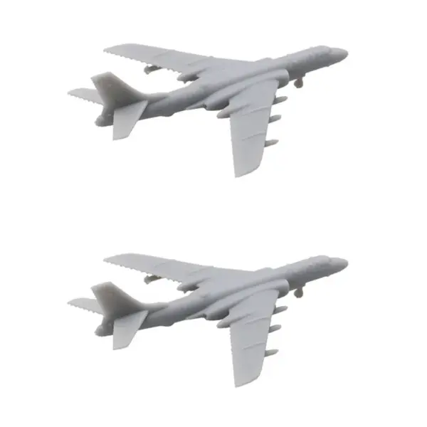 2PCS H-6K Bomber Aircraft Model 1/2000 1/700 1/350 - Image 7
