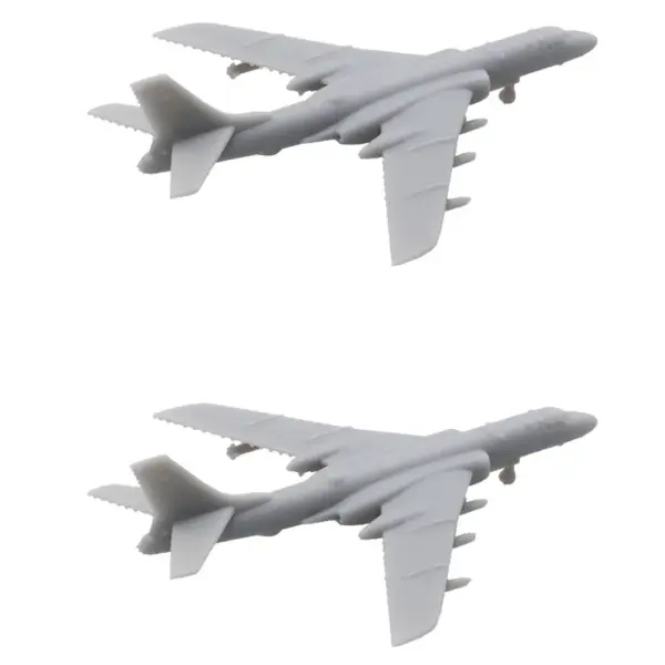 2PCS H-6K Bomber Aircraft Model 1/2000 1/700 1/350 - Image 8