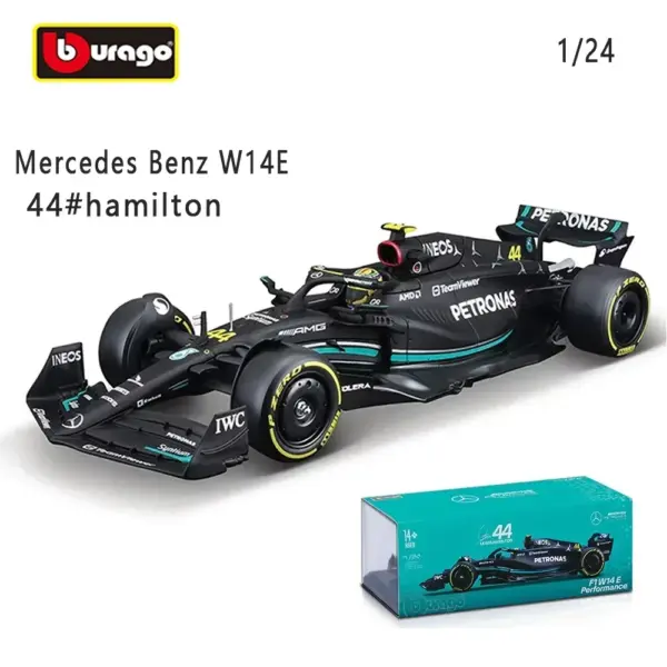 Bburago 1:24 Mercedes AMG F1 Diecast Model - Image 4