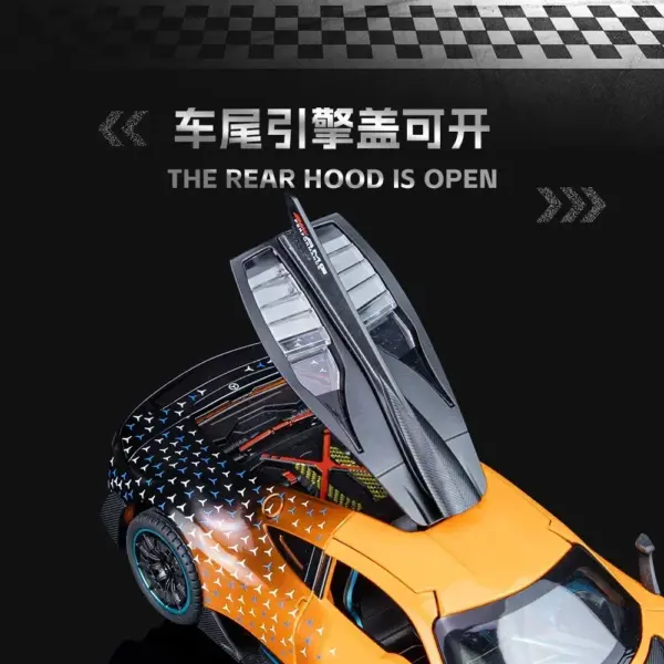 1:24 Mercedes Benz ONE Diecast Model Car - Image 4