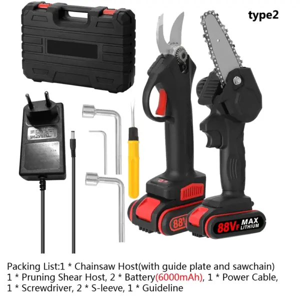 21V Cordless Electric Pruning Shear Set - Image 7
