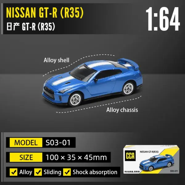 1:64 BMW M4 GT3 Diecast Model Car - Image 30