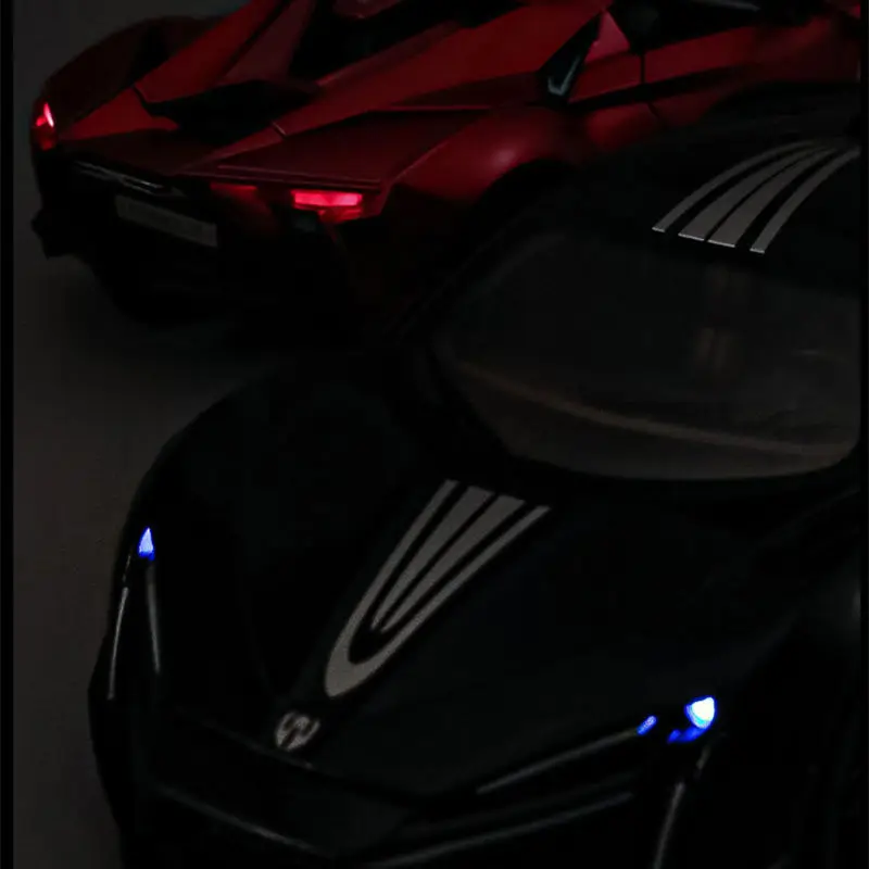 1:24 Lykan Hypersport Diecast Alloy Car Model 5 1:24 Lykan Hypersport Diecast Alloy Car Model - Image 5