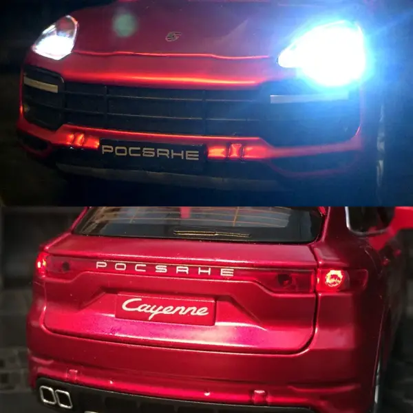 Porsche Cayenne Turbo 1:32 Diecast Model Car - Image 4