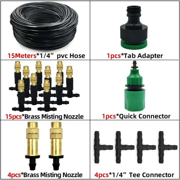 5M-30M Outdoor Misting Cooling System - Image 10