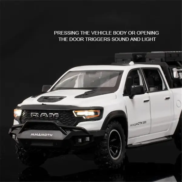 1:32 Dodge Mammoth 1000 TRX Diecast Model - Image 3