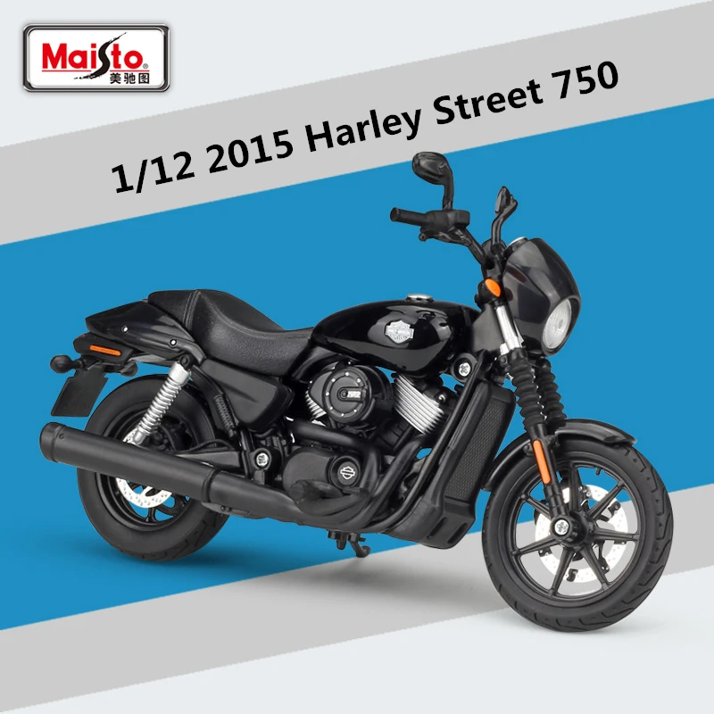 Maisto 1:12 Harley 2015 Street 750 Diecast Motorcycle 7 Maisto 1:12 Harley 2015 Street 750 Diecast Motorcycle - Image 7