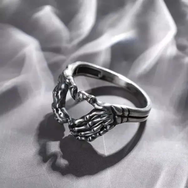 Adjustable Double-Layer Cross Zircon Ring - Image 17