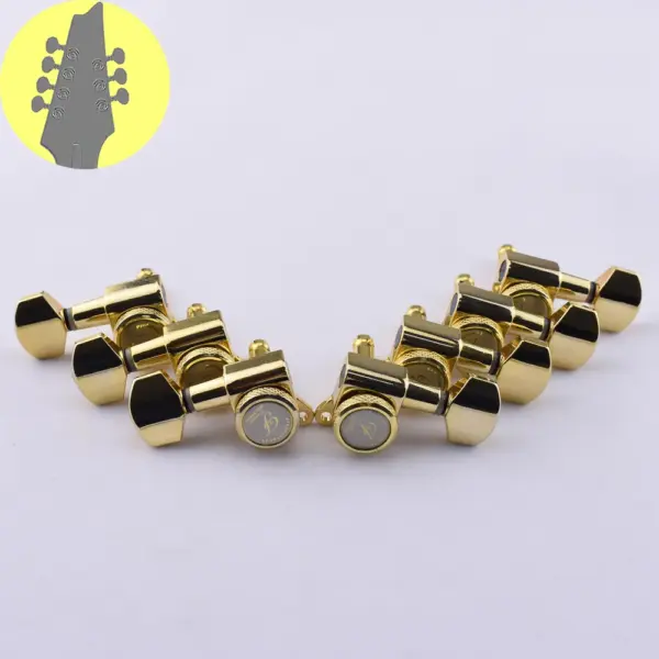 Locking Guitar Machine Heads 1:18 Gear Ratio - Image 27