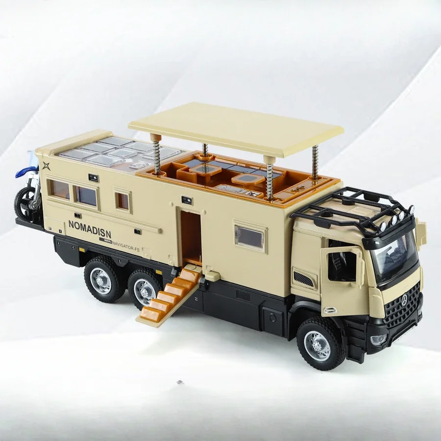 Diecast NOMADISM F Off Road RV Car Model 1:24 7 Diecast NOMADISM F Off Road RV Car Model 1:24 - Image 7
