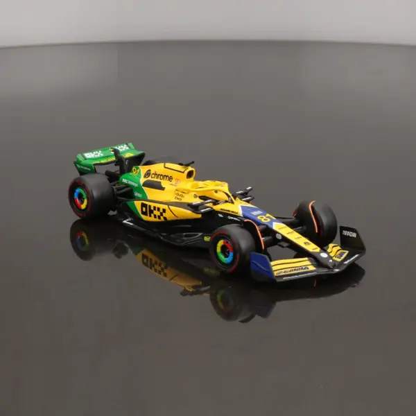1:43 Bburago McLaren Mcl38 Monaco GP Diecast Model - Image 3