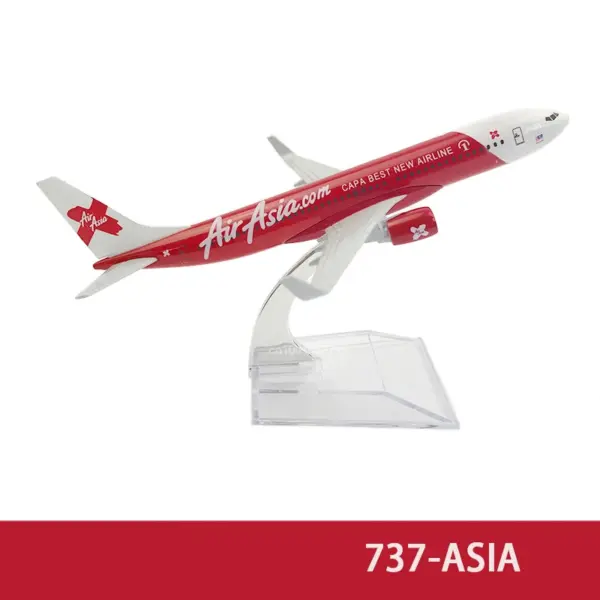 Diecast Boeing 747 777 Airplane Model 15cm - Image 14