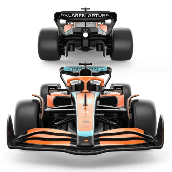 1:24 Alloy MCL36 Lando Norris Racing Car Model - Image 7