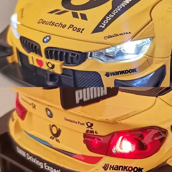 1:24 BMW M4 DTM Metal Diecast Car Model - Image 5