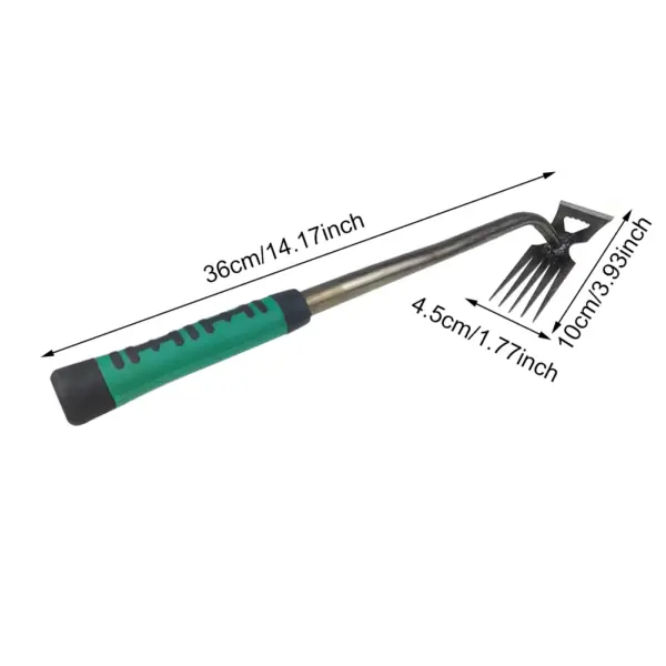 Manganese Steel Hand Weeder Tool - 5/6/11 Tines - Image 8