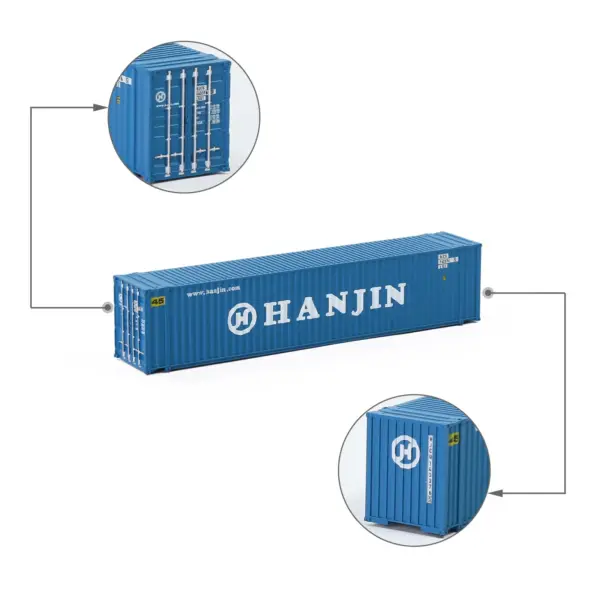 N Scale 45ft Shipping Containers with Magnets - Image 2