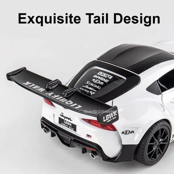 1:22 Scale Supra Diecast Model Car with Sound - Image 3