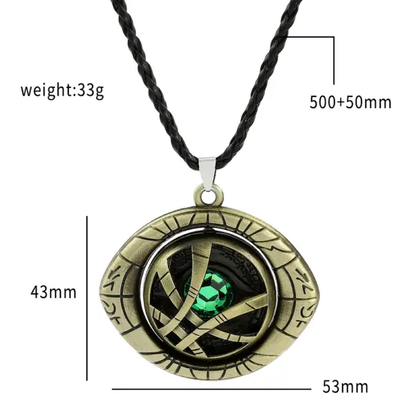 Doctor Strange Infinity Necklace with Eye of Agamotto - Image 2