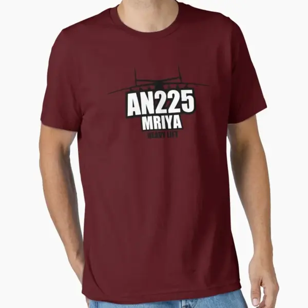 An-225 Mriya Cotton T-Shirt for Men Large - Image 7