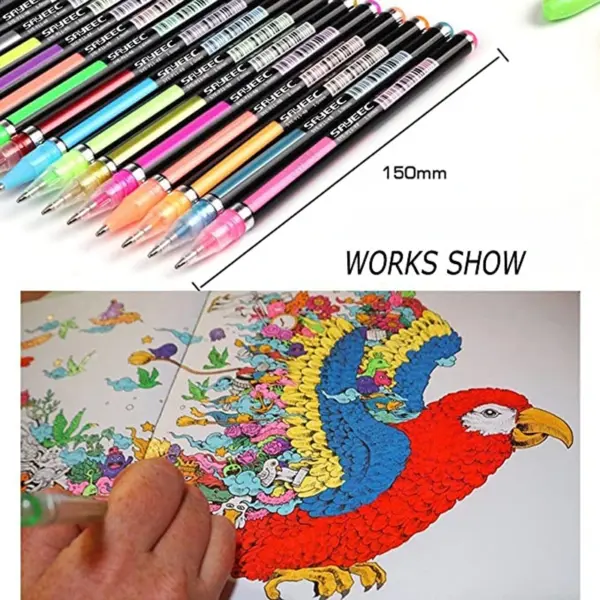 48 Pcs Glitter Gel Pen Set for Art - Image 3