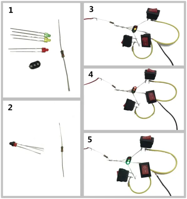 JTD18 Railway Signal LED Set for HO OO TT Scale - Image 6