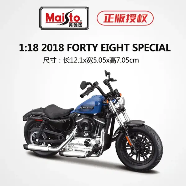 1:18 Maisto Harley 2018 CVO Breakout Model - Image 15
