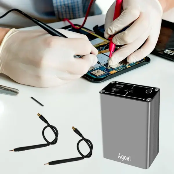 Mini Spot Welder with OLED Screen and Battery - Image 2