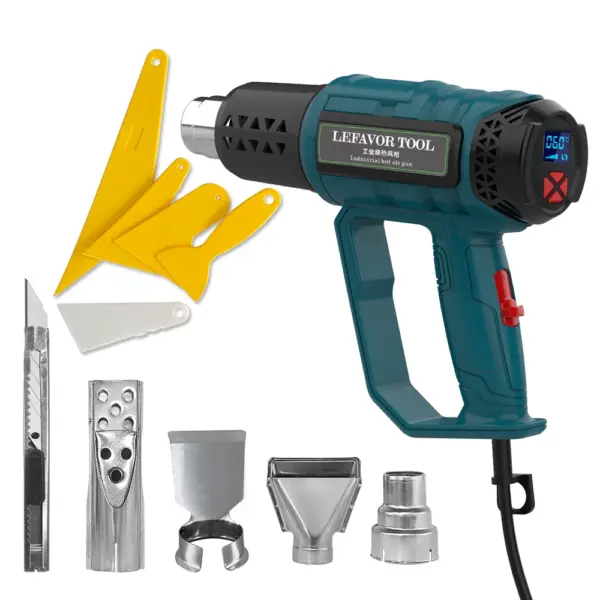 2000W Digital Hot Air Gun with Thermoregulator - Image 10
