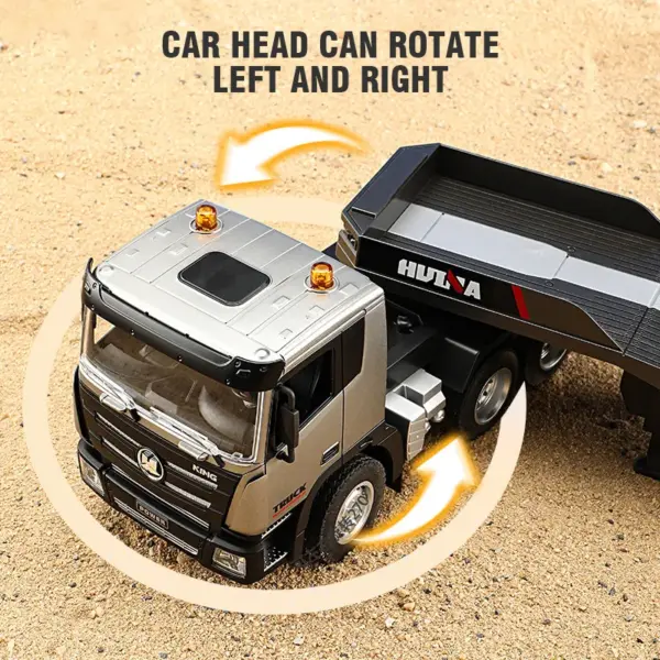 1:24 Huina RC Flat Truck Model with 9 Channels - Image 6