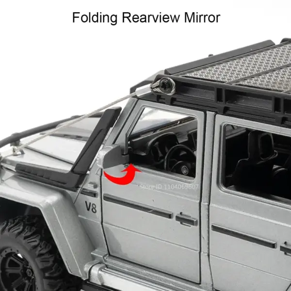 1:24 G550 4X4 Alloy Diecast Miniature Car - Image 5