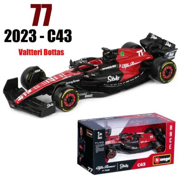 Bburago 1:43 Mercedes-AMG W14 Racing Car Model - Image 21