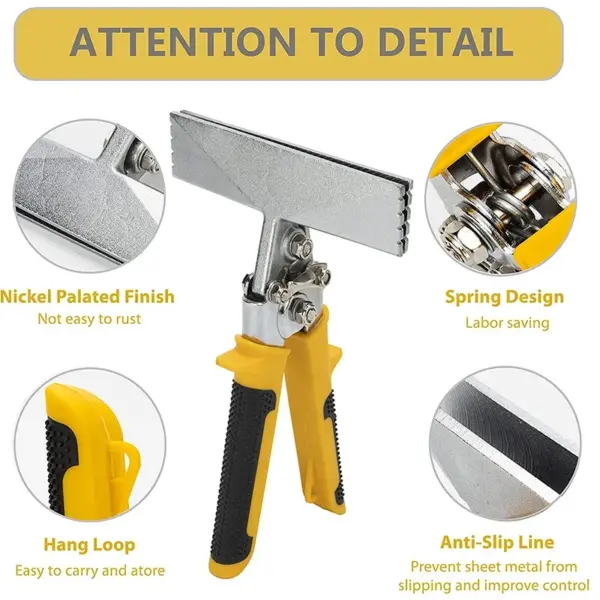 Sheet Metal Bending Pliers Heavy-Duty Tool - Image 2