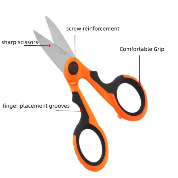 High Carbon Steel Multifunctional Scissors - Image 2