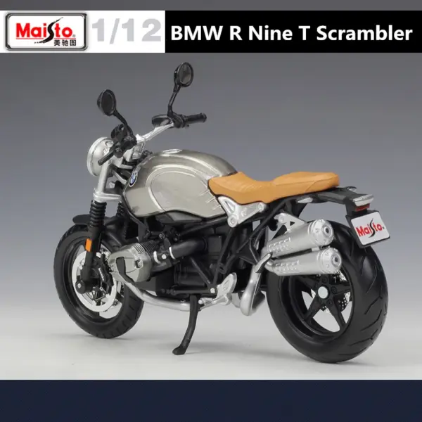 Maisto 1:12 BMW R Nine T Scrambler Model - Image 3