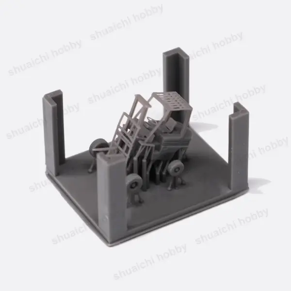 2PCS 1/350 Scale Resin Forklift Model Set - Image 4