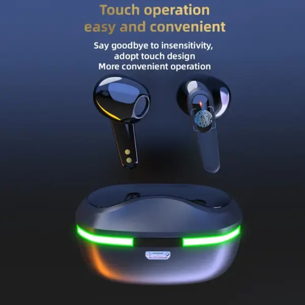 Bluetooth 5.0 Wireless Sports Earbuds with Mic - Image 3