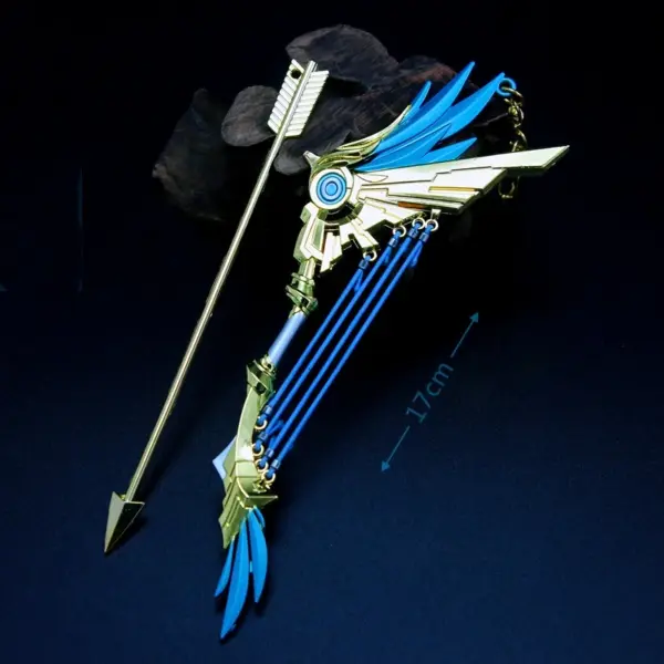 Genshin Impact Alloy Sword and Bow Model 17cm - Image 14