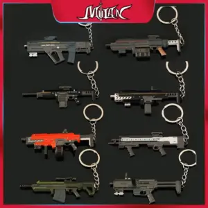Helldivers 2 Alloy Gun Keychain 3.54 Inch