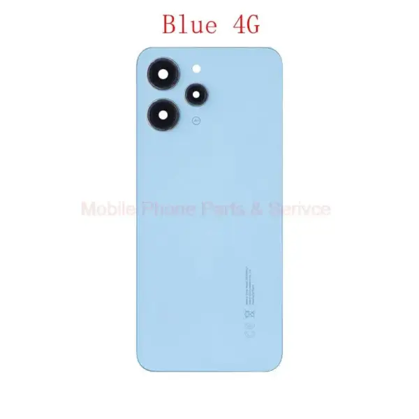 Xiaomi Redmi 12 Back Glass Battery Cover - Image 3