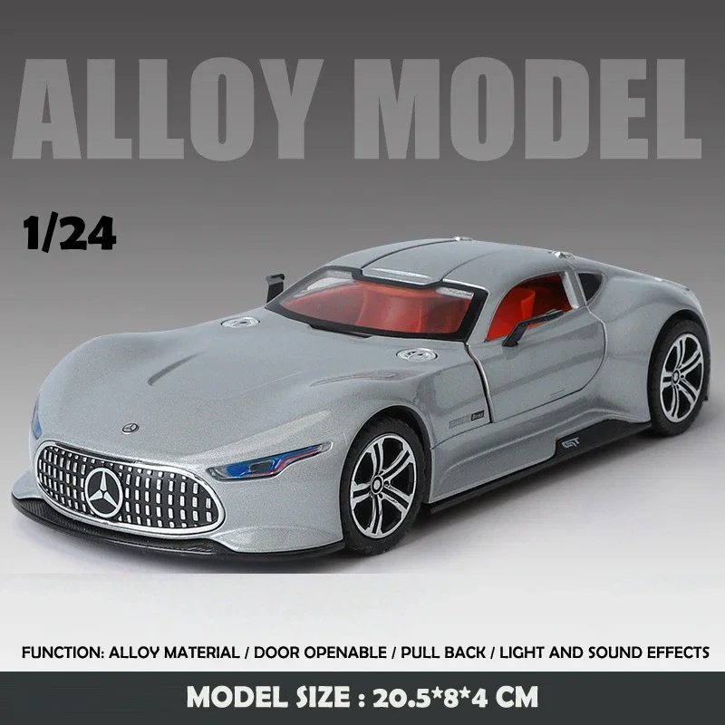Benz AMG Vision GT 1/24 Diecast Model Car 9 Benz AMG Vision GT 1/24 Diecast Model Car - Image 9