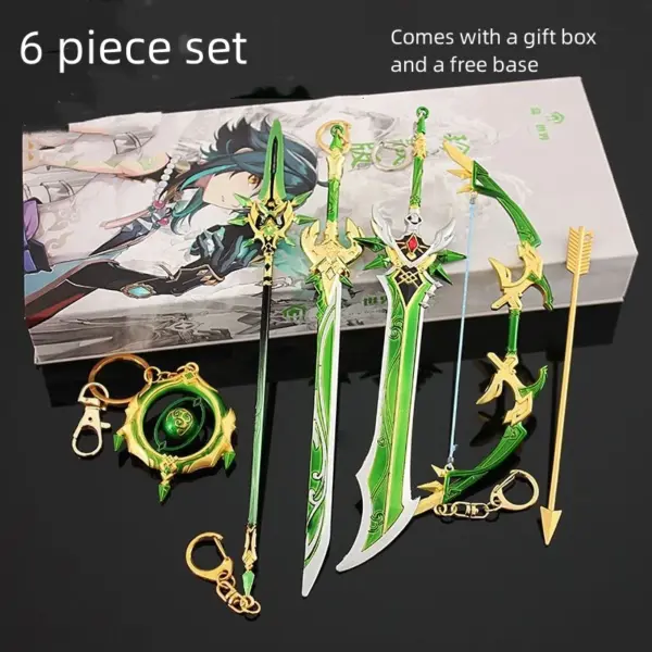 Genshin Impact Alloy Sword Keychain Accessory - Image 10