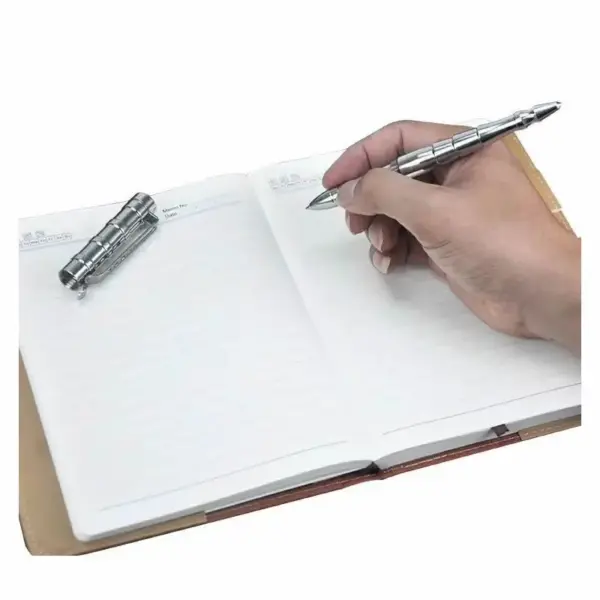 Stainless Steel Tactical Self-Defense Pen EDC Tool - Image 3